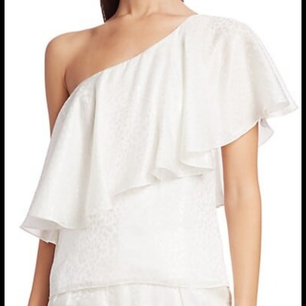 Bailey 44 cream off the shoulder top